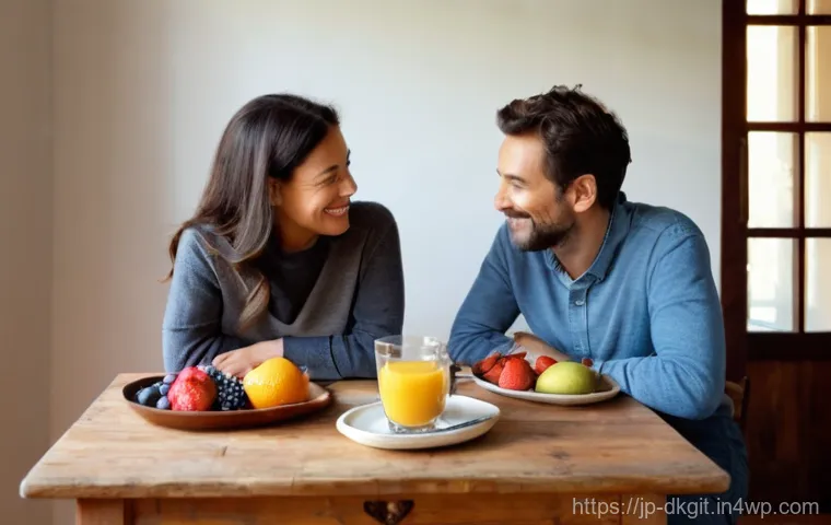 슬로우 라이프를 위해 필요한 변화 - **Mindful Cooking and Simple Pleasures:**
    "A person, gender-neutral and in their early 30s, is h...
